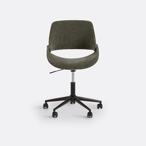 LA REDOUTE INTERIEURS Draaibare bureaufauteuil met wieltjes, Tanaël