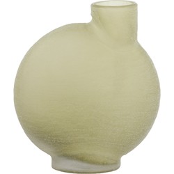 Light & Living Light&living Vaas 25x13x27,5 cm TORNA glas olijf groen