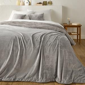 LA REDOUTE INTERIEURS Beddensprei in fleece en sherpa, Maxine