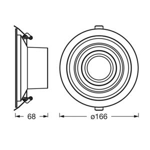 LEDVANCE Decor Filament Echo LED downlight