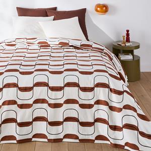 LA REDOUTE INTERIEURS Geborduurde katoenen sprei, Nati