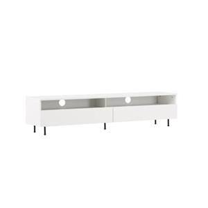 Fjôrd  Tv-meubel Wit - Melamine - Navarra