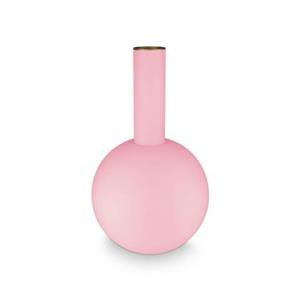 Pip Studio  Bloemenvaas - Roze vaas - Metaal - 24.5x42cm