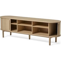 Giga Living  Tv-Meubel Licht Eikenhout - 180x40x55,6cm - Meta