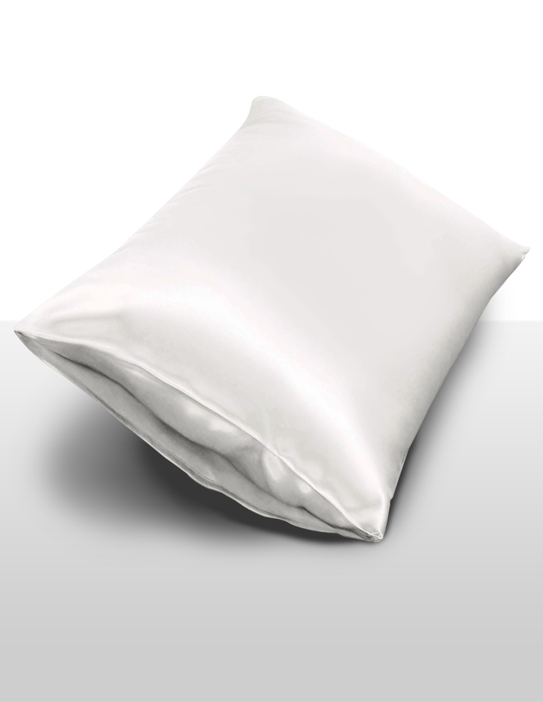 InSilk Zijden Kussensloop  Collection, Kleur Gebroken wit, Afmeting 50 x 80 cm