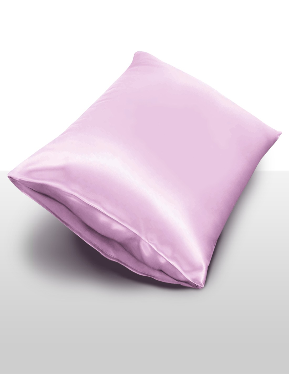 InSilk Zijden Kussensloop  Collection, Kleur Roze, Afmeting 60 x 70 cm