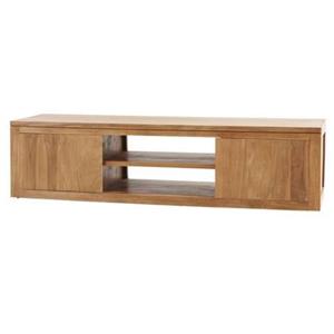 Tikamoon  Basil - Massief teakhouten tv-meubel 140 cm