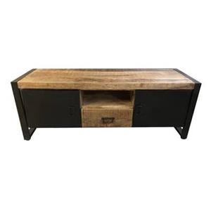 Vtw Living  Industrieel TV Meubel - Mangohout - 150 cm breed