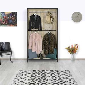 Industrielemeubelshop Steigerhouten kapstok Chino