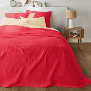 LA REDOUTE INTERIEURS Beddensprei in tetra, Plumetis