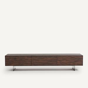 AM.PM Hifi TV-meubel in ebbenhout en metaal, Fergus
