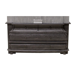 HSM Collection HSM - -Dressoir Durham 4 La-160x52x80-Zwart-Teak