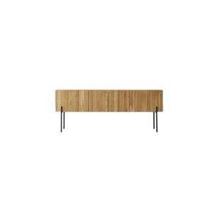 Tikamoon  Honorine - Massief teakhouten hoog tv-meubel 170 cm