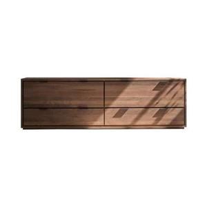 Tikamoon  Senson - Tv-meubel van massief notenhout 180 cm