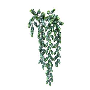 Roberts Collection Kunst Hangplant Hop Spray Grijs 80cm