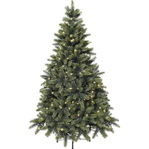 Kerstboom met LED's, standaard inbegrepen, hoogte 120 cm, 150 LED's