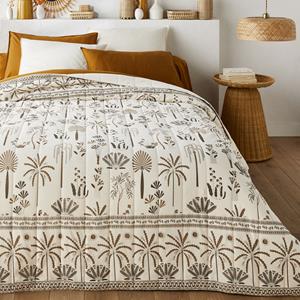 LA REDOUTE INTERIEURS Beddensprei in gewassen katoen, Fayoum