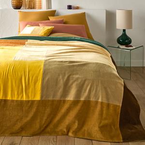 LA REDOUTE INTERIEURS Beddensprei patchwork, katoenfluweel Tadeo