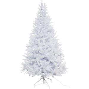 Kunstkerstboom, wit, inclusief standaard, totale hoogte 1500 mm
