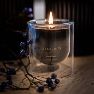 Scentchips Dark Myths Geurkaars Dubbelwandig - 496gr
