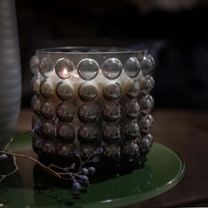 Scentchips Bergamot & Oudh Geurkaars Bubbles Donker Grijs - 3978gr