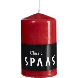 Spaas Cylinder d6h10 cm rood - 