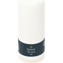 Spaas Cylinder d8h20 cm wit - 