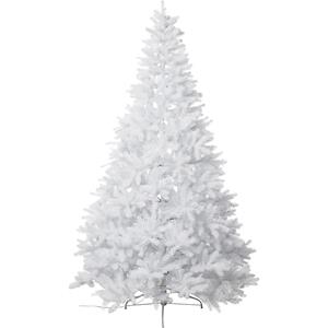 LED-kunstkerstboom, wit, inclusief standaard, hoogte 2100 mm, met 450 LED's