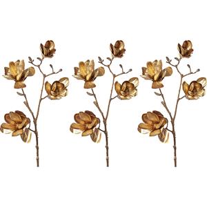 Magnolia, bruingoud, VE = 3 stuks, totale hoogte 850 mm