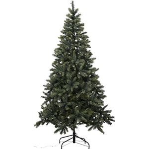 Gemengde LED-kunstkerstboom, inclusief standaard, hoogte 1800 mm, met 300 LED's