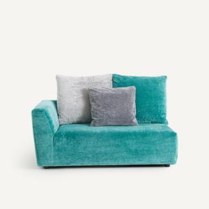OTTO STUDIO FOR AM.PM Halve zetel van viscosefluweel, Chill