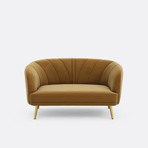 LA REDOUTE INTERIEURS 2 of 3 zitsbank van fluweel, Leone