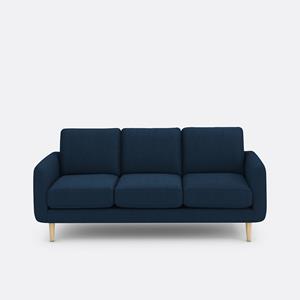 LA REDOUTE INTERIEURS 3-zit bank polyester/katoen, Jimi