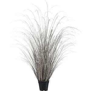 Gras in pot, totale hoogte 1200 mm, champagne