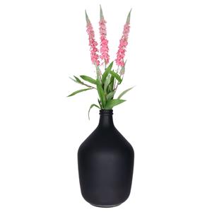 Bellatio Design Kunstbloem Ridderspoor/delphinium - 3x - 76 cm - lichtroze - kunst zijdebloemen -