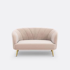 LA REDOUTE INTERIEURS 2 of 3 zitsbank van fluweel, Leone