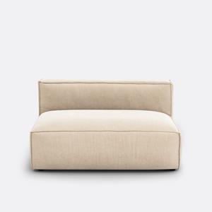 LA REDOUTE INTERIEURS Modulaire zitbank van geribd vintage fluweel, Seven