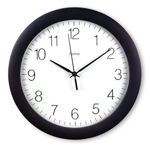 Hama DCF Wandklok Tenerife 30 cm Zwart/Wit