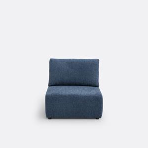 LA REDOUTE INTERIEURS Modulaire chauffeuse in getextureerde stof, Monica
