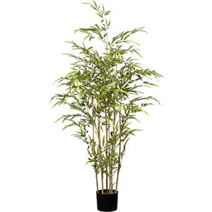 Bamboe, UV-bestendig, hoogte 1300 mm, natuurlijke stam, pot 150 x 125 mm