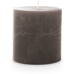 Spaas Rustiek Kaars 70/70mm-donkergrijs - 