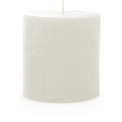 Spaas Rustiek Kaars 70/70mm-wit - 