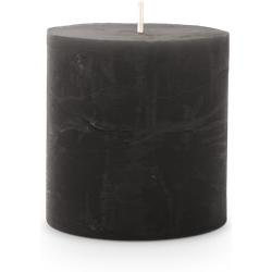 Spaas Rustiek Kaars 70/70mm-zwart - 