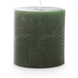 Spaas Rustiek Kaars 70/70mm-donkergroen - 