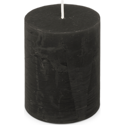 Spaas Rustiek Kaars 70/95mm-zwart - 