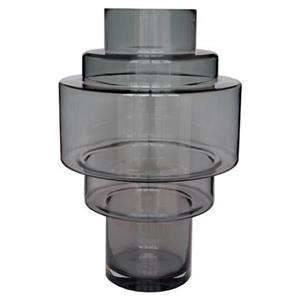 Vase The World Kasai L grey Ø33 x H50 cm