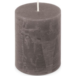 Spaas Rustiek Kaars 70/95mm-donkergrijs - 