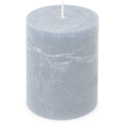 Spaas Rustiek Kaars 80/110mm-lichtblauw - 