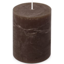 Spaas Rustiek Kaars 80/110mm-donkerbruin - 