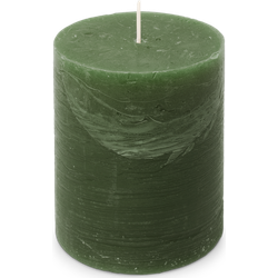 Spaas Rustiek Kaars 100/130mm-donkergroen - 